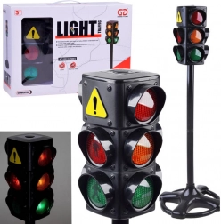 Velik semafor za otroke z zvokom in lučmi