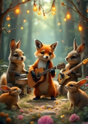 Sestavljanka Gozdni koncert 300 kosov BLUEBIRD