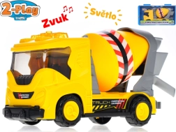 2-Play Traffic betonski mešalnik s svetlobnimi in zvočnimi učinki 22 cm