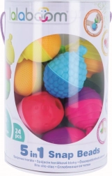 Trefl Konstruktorski set Lalaboom 5v1 Povezovalne kroglice 24 delov