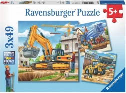 Sestavljanka veliki gradbeni stroji Ravensburger