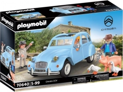 Playmobil Citroën 2CV – kultni retro avto s figuricami in dodatki