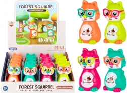 Veverica na kolesih – samopremična igrača za otroke