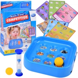 Otroška igra Brain Power – tekmovalno pihanje s številkami in abecedo