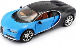 Zbirateljski model BUGATTI Chiron 1:24 modro‑črn