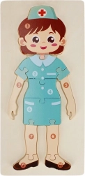 lesene puzzle medicinska sestra