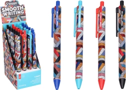 Kemični svinčnik s hibridnim črnilom 0,5 mm – modro polnilo