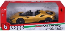 Bburago Ferrari SF90 Spider 1:18 - Rumena