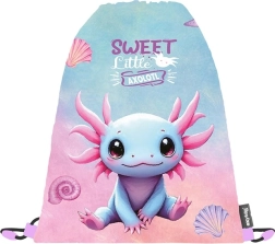 OXYBAG vrečka za telovadbo Axolotl 30 × 37 cm