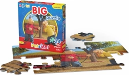 Pat in Mat Puzzle BIG 1 – dvostranske talne puzzle 24 kosov