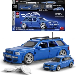 Mega Hot Wheels ekstremna hitrost – Audi komplet za sestavljanje avtomobila