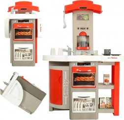 Smoby kuhinjica MINI TEFAL OpenCook elektronska, zložljiva na kolescih