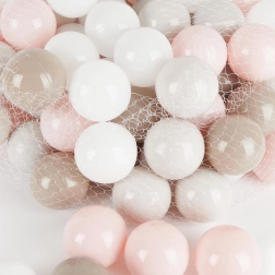 Komplet igralnih žogic Bieco - Cotton - 100 kos