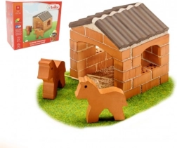 Gradbeni set Teifoc Mala hleva v škatli 18x15x8 cm