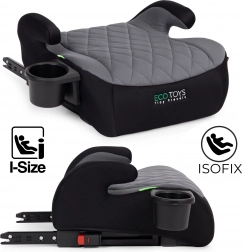 Otroški jahač za avto z ISOFIX in držalom za pijačo ECOTOYS i-Size 125–150 cm