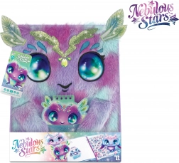 Nebulous Stars puhast dnevnik A5 z ključavnico