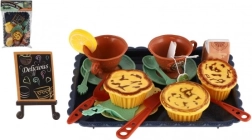 Otroški čajni set s plastičnim pladnjem