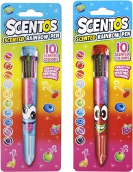 Večbarvno dišeče kulično pero SCENTOS mavrično