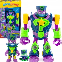 SuperThings Enigma Superbot robot z zlikovci in dodatki
