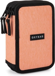 Trinadstropni šolski peresnik UNICOLOR apricot – prazen