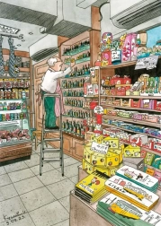 Sestavljanka trgovina 1000 kosov MAGNOLIA