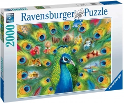 Sestavljanka 2000 kosov pavja pokrajina RAVENSBURGER