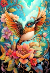 Sestavljanka Lep dan 1000 kosov