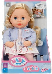 Punčka BABY born Sophia rožnata 36 cm