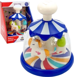 Barviti vrtiljak s konjički