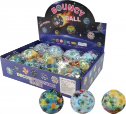 Skakajoča žogica dino 7 cm