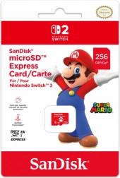 kartica microsd express 256 gb sandisk pro nintendo switch