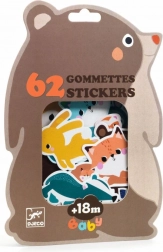 Djeco moje prve nalepke – gozdne živali