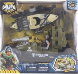 Vojni komplet s čolnom in kajakom