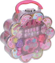 Kovček s kozmetiko - cvet 20 cm