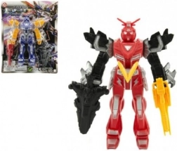 Plastična figurica robota 15 cm – akcijski bojevnik, 4 barve
