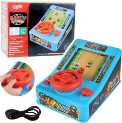 Interaktivni dirkalni simulator z volanom in zvoki za otroke