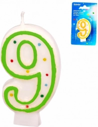 Tortna svečka številka 9