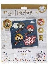 Crystal Art razglednica Harry Potter Flying High 18 × 18 cm