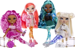 Rainbow High Sparkle & Shine – punčka z mehurčkastimi nogami in dodatki