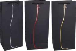 Darilna vrečka za steklenico M 17 × 38 × 9 cm