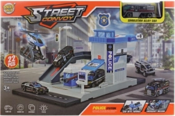 Zložljiva policijska postaja z avtomobilčkom