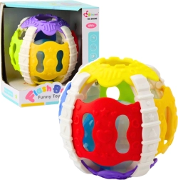 Barvasta gumijasta senzorična žogica za dojenčke