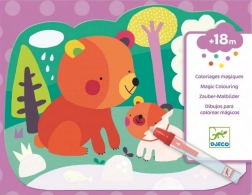 DJECO vodne pobarvanke – življenje v gozdu