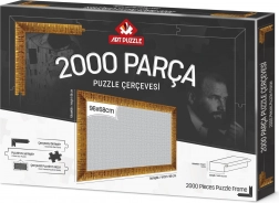 Zlati okvir za sestavljanke 96x68cm