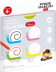 Dolge pobarvanke in predloge: risanje vzorcev za otroke 4+