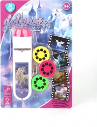 Svetilka in projektor Samorogi za otroke