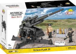Gradbeni set 10,5 cm Flak 39 – težko protiletalsko orožje (339 kosov)