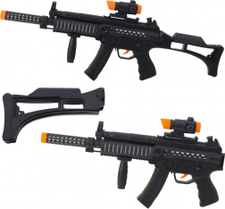 Otroški samopal s svetlobnimi in zvočnimi učinki 62 cm – črn