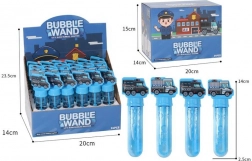 Pihalnik mehurčkov v obliki policijskega avtomobila 14 cm