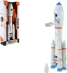 igrača raketa s paro, lučmi in zvoki 36 cm